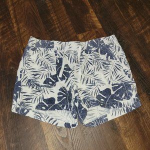 Nautica Linen Blend Hawaiian Shorts